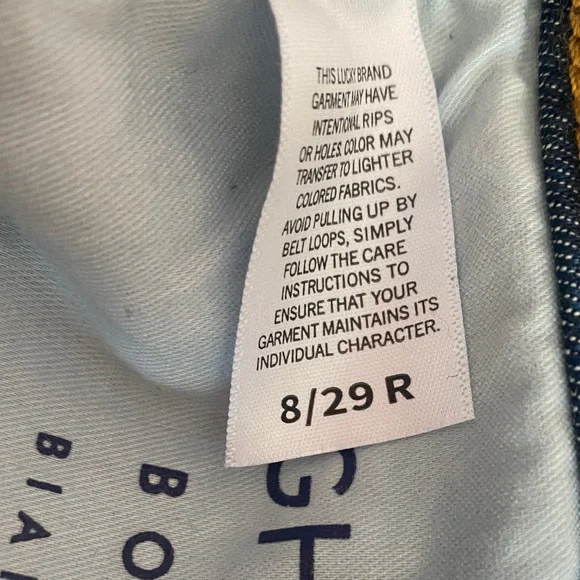 Lucky Brand Women's Deep Indigo Flare Jeans - Picture 6 of 10